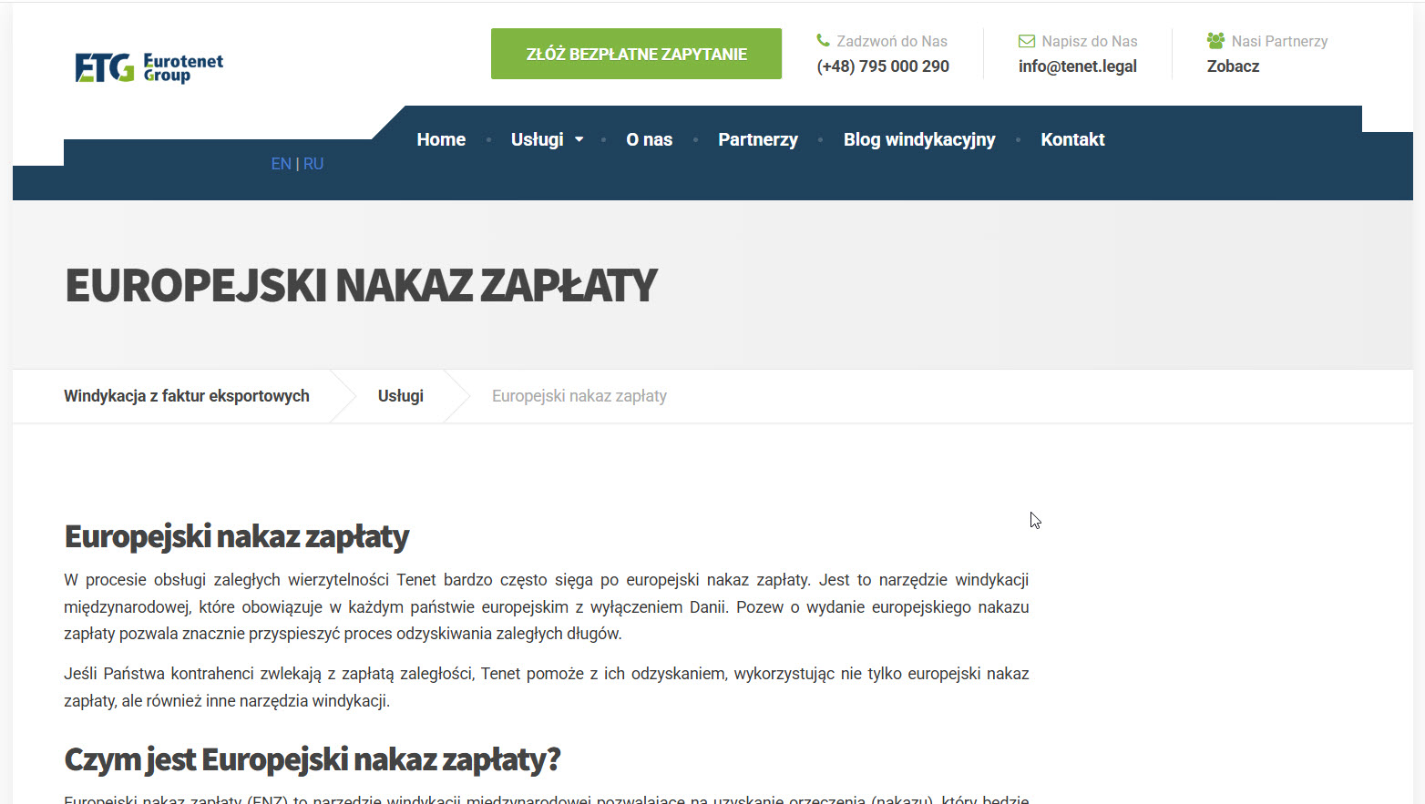 Jak uzyskać europejski nakaz zapłaty krok po kroku?