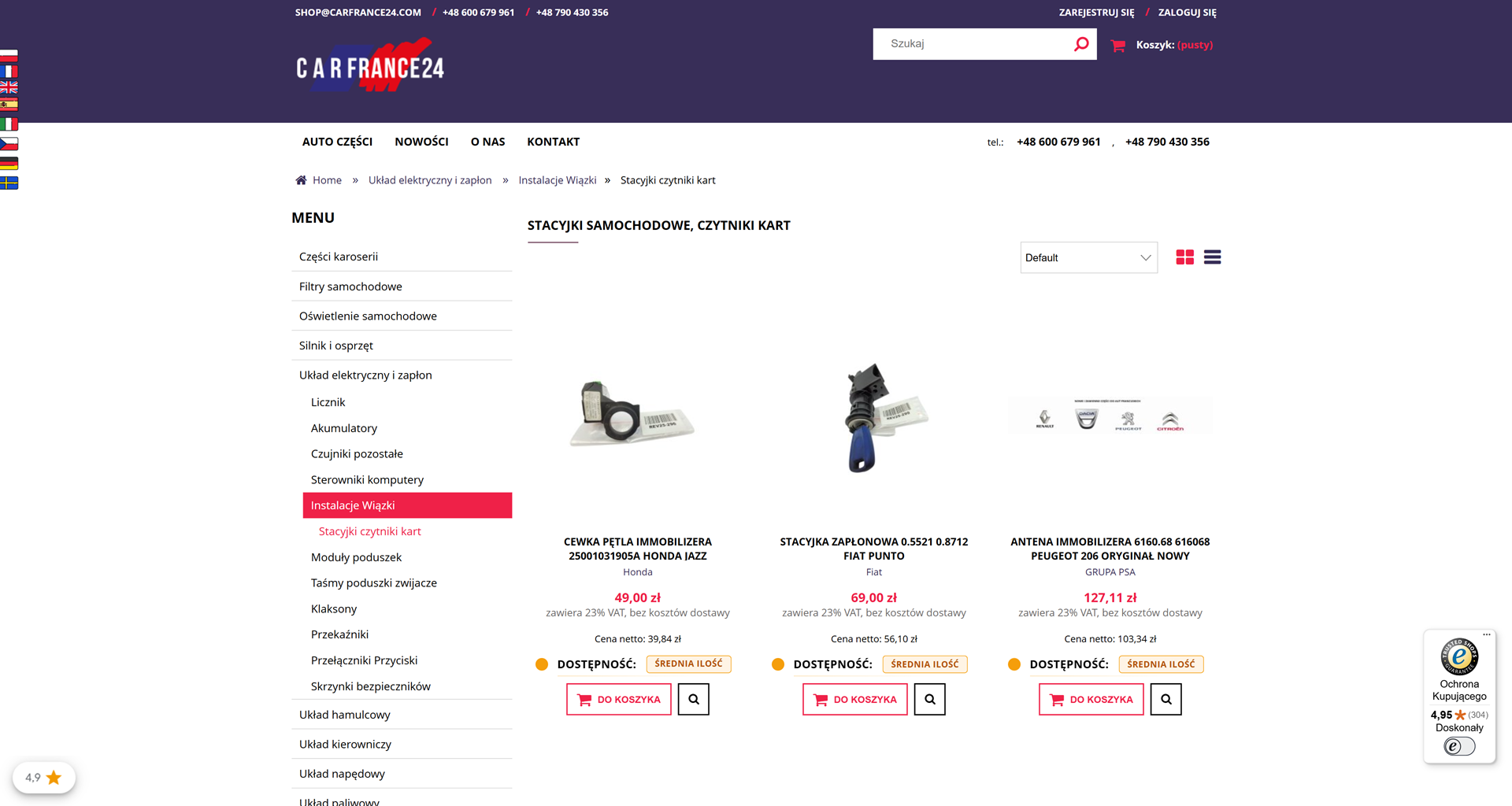Jakie typy stacyjek samochodowych występują w nowoczesnych i starszych autach?