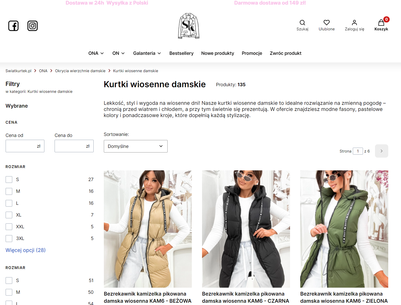 Kurtki wiosenne damskie - jak połączyć wygodę z modnym wyglądem?