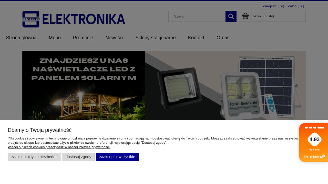 Zrzut strony Gi Servel - elektronika