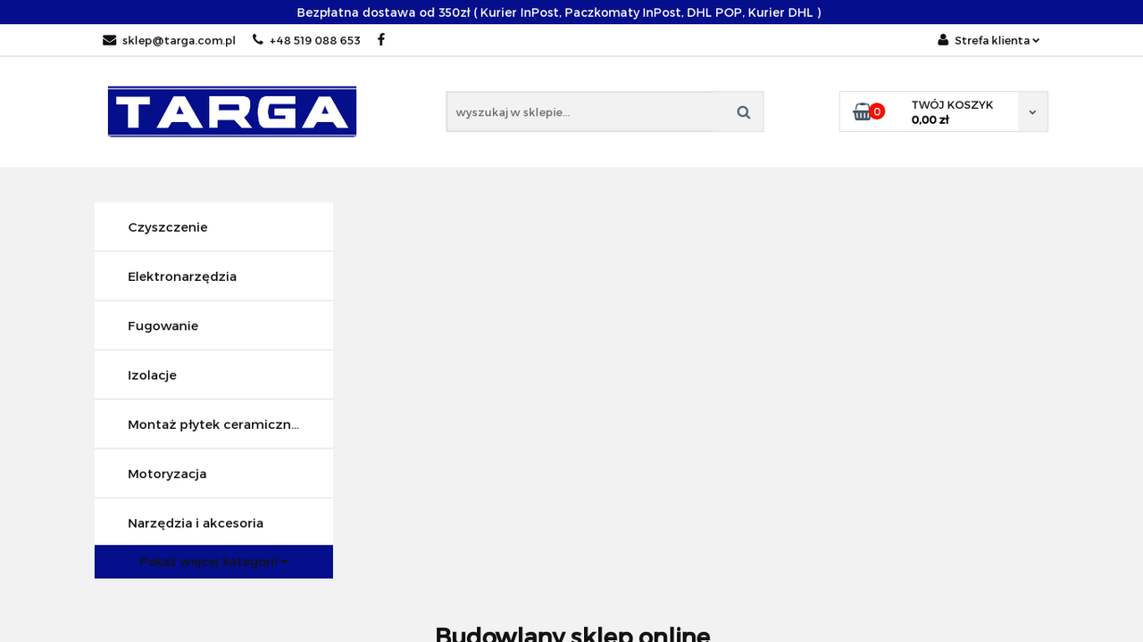 Zrzut strony Targa