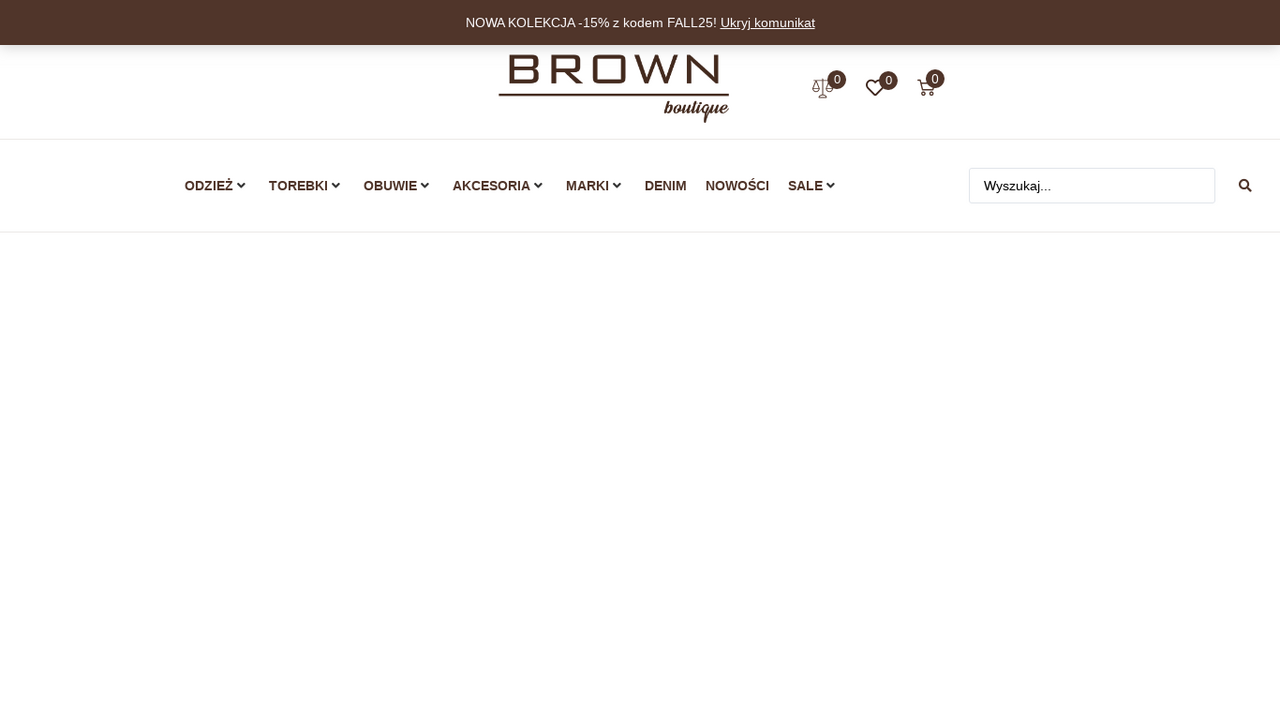Zrzut strony Ekskluzywna odzież damska BROWN Boutique