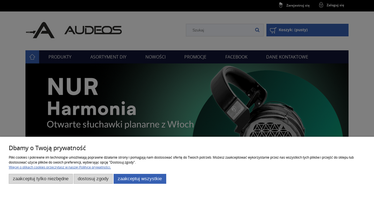 Zrzut strony Profesjonalny sprzęt audio Audeos