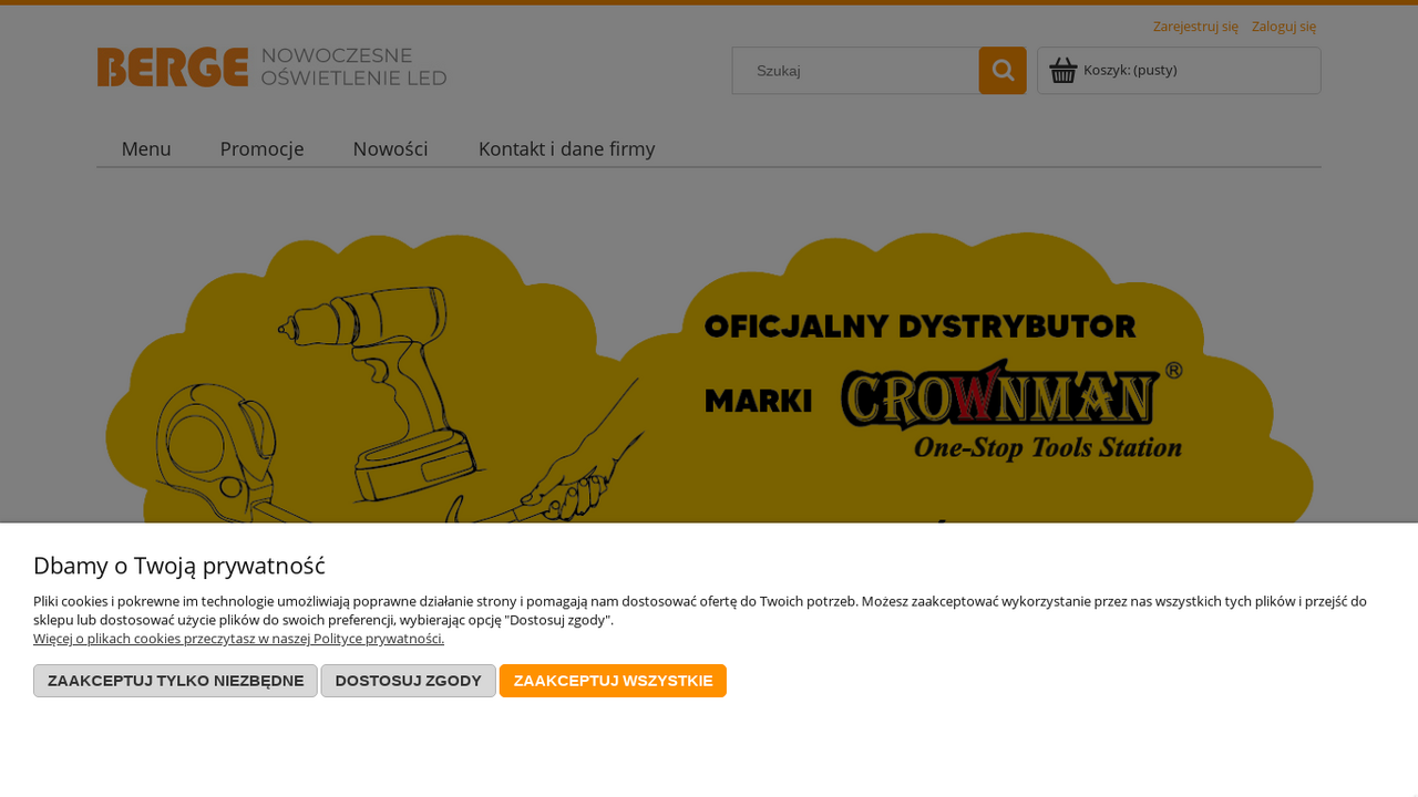 Zrzut strony Oświetlenie LED BERGE