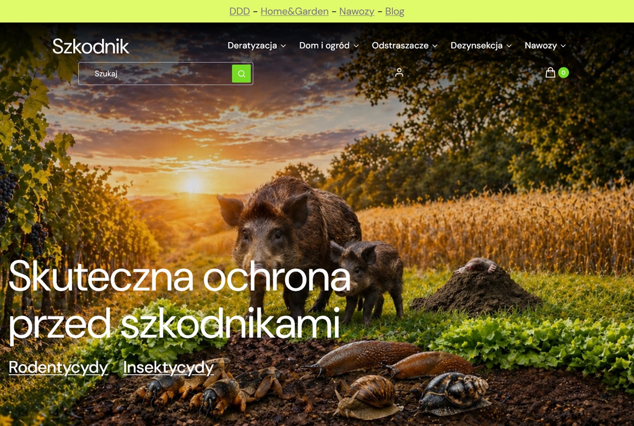 Zrzut strony Szkodnik