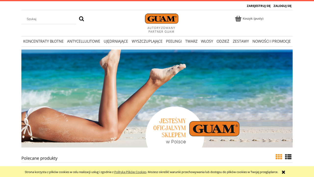 Zrzut strony Kosmetyki Guam GuamSklep